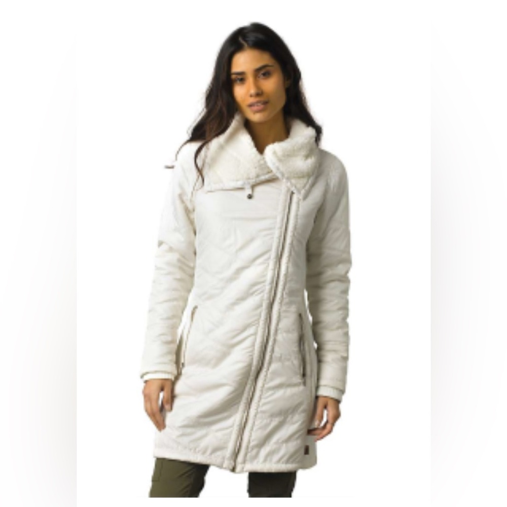 PrAna ivory jacket — size small